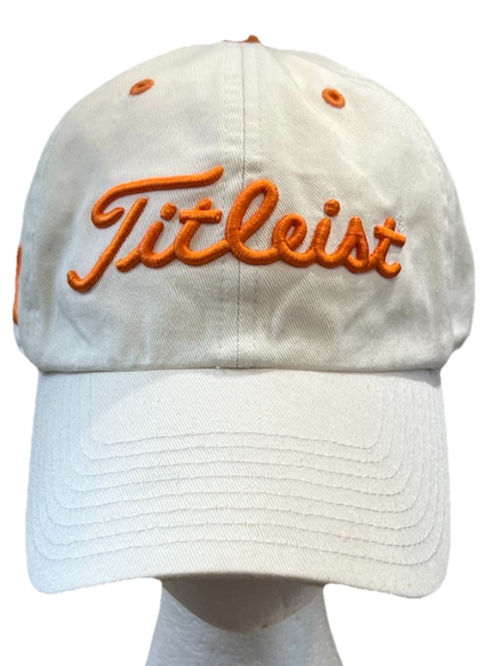 VTG Titleist University of Tennessee VOLS White Licensed Adjustable golf hat